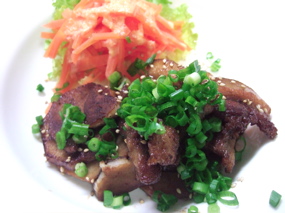 豚肉と京芋の炒め物